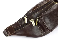 Marsupio in cuoio Tony Perotti 8018 Moro