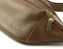 Marsupio in pelle Emporio Cattani marrone Made in Italy
