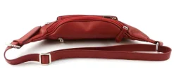 Marsupio in pelle Emporio Cattani Rosso Scuro Made in Italy