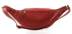 Marsupio in pelle Emporio Cattani Rosso Scuro Made in Italy