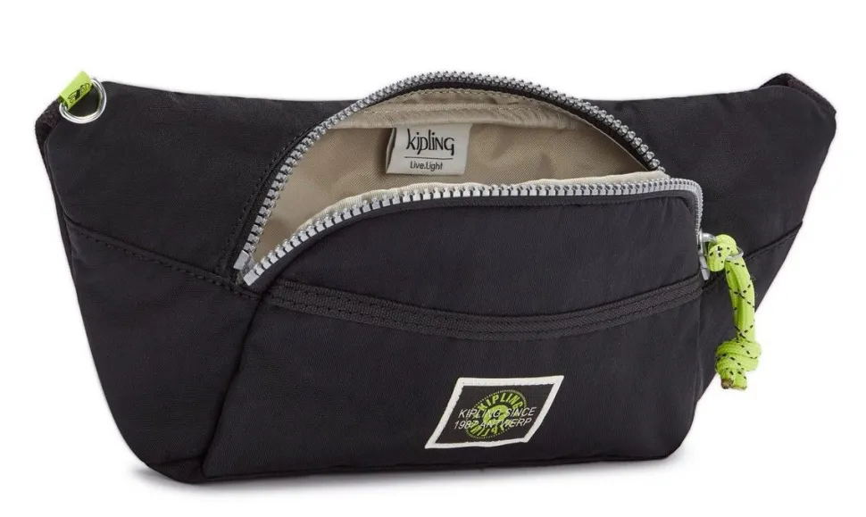 Marsupio Kipling Yura Valley Black