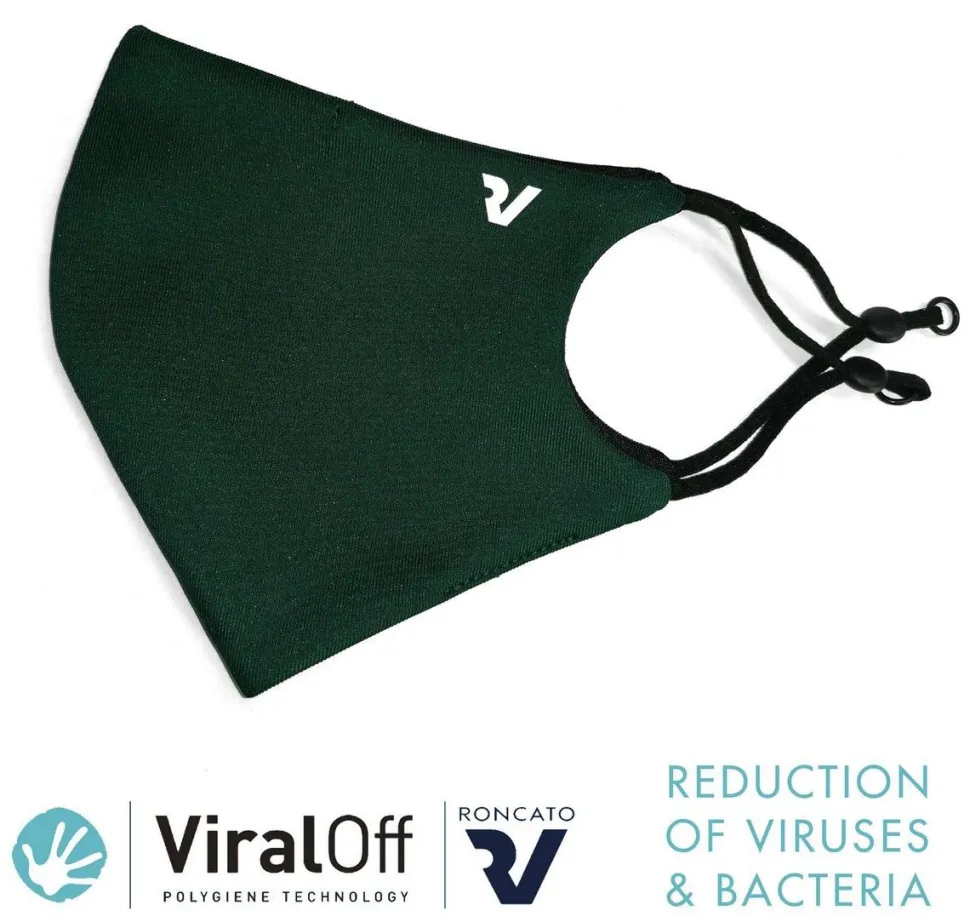 Mascherina di protezione Roncato Viraloff Verde misura S