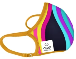Mascherina di protezione Zitto Mask Black'n Waves