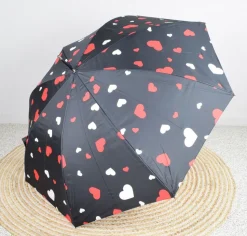 Ombrello automatico SimplyUp 5521 Hearts Rosso