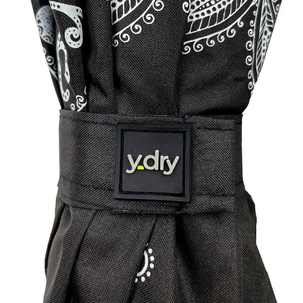 Ombrello automatico Ydry Mandala Nero
