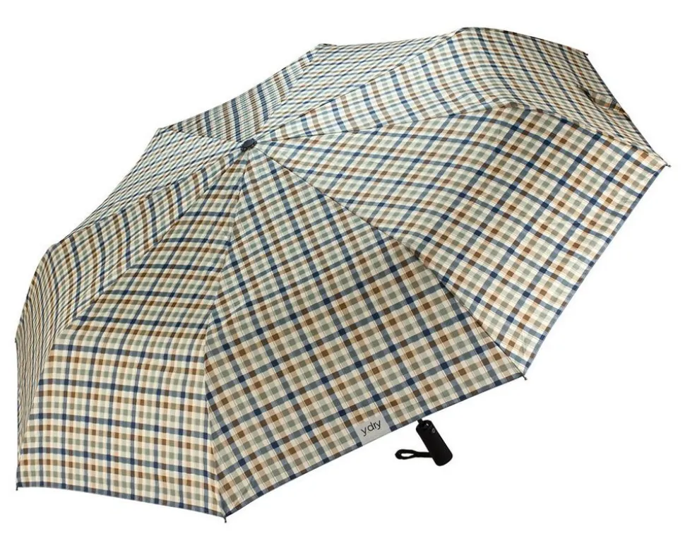 Ombrello Maxi pieghevole automatico Ydry Tristan Tabacco