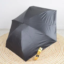 Ombrello mini manuale SimplyUp 5030 Nero/Oro