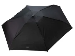 Ombrello mini piatto manualeY-dry Maya Nero