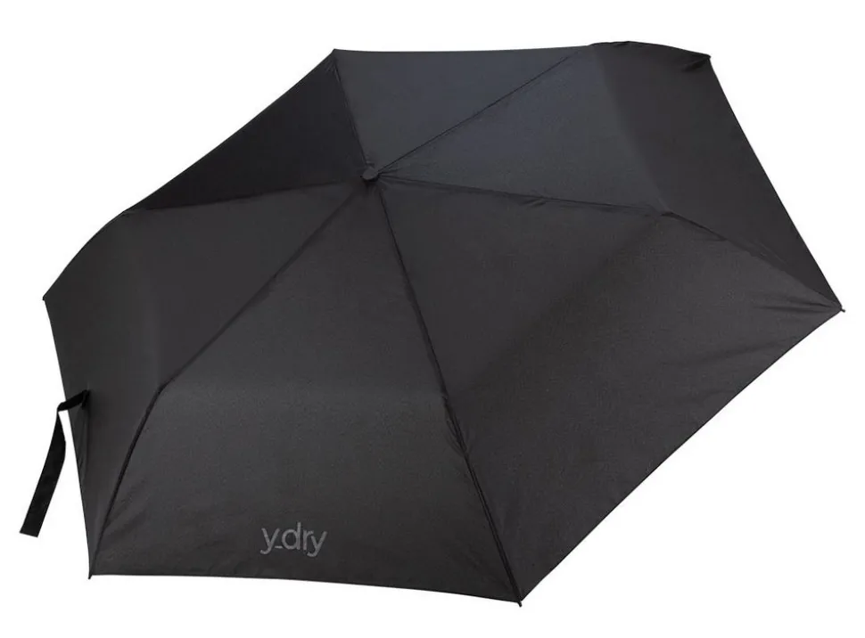 Ombrello mini ultra-leggero Ydry Fly Nero
