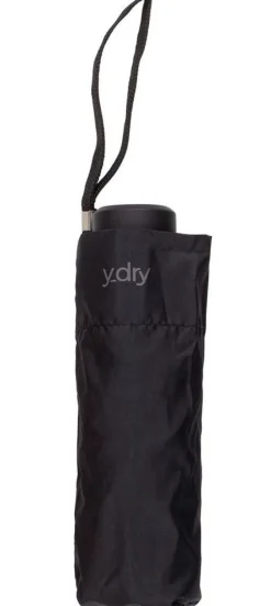 Ombrello mini ultra-leggero Ydry Air Nero