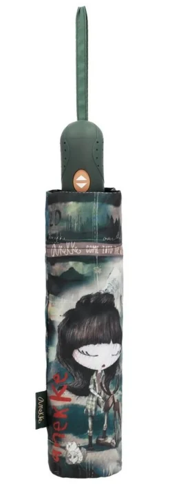 Ombrello pieghevole automatico apri/chiudi Anekke The Forest 35600-313