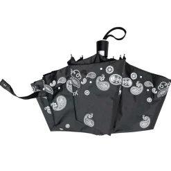 Ombrello pieghevole automatico Ydry Mandala Nero