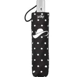 Ombrello pieghevole automatico Ydry Pin Up Nero