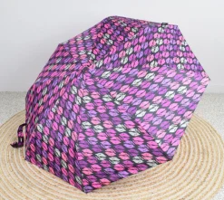 Ombrello pieghevole automatico SimplyUp 5041 Kisses Fuxia