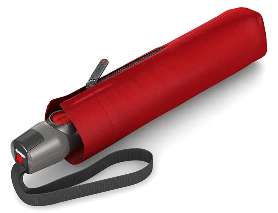 Ombrello pieghevole automatico Knirps T.200 Rosso