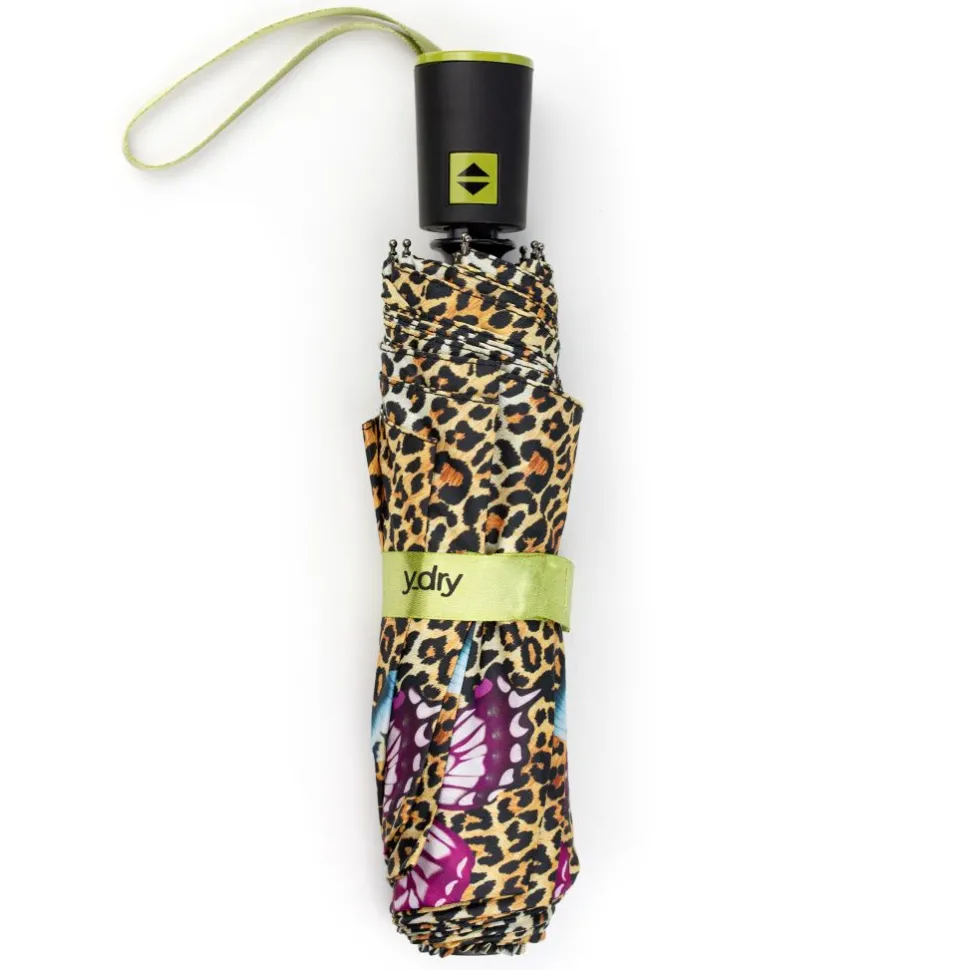 Ombrello pieghevole automaticoY-dry Butterfly