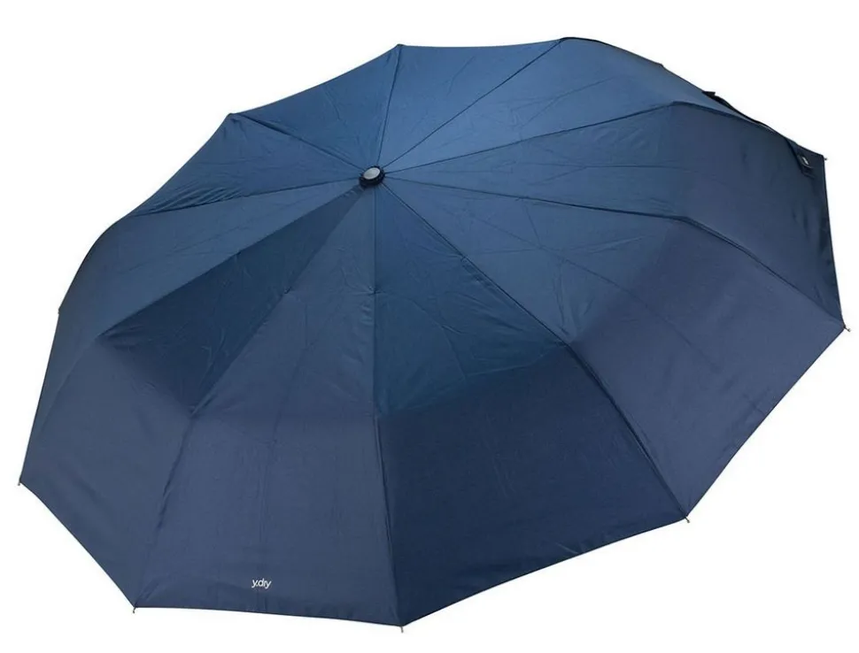 Ombrello pieghevole automatico Ydry Ermes Blu