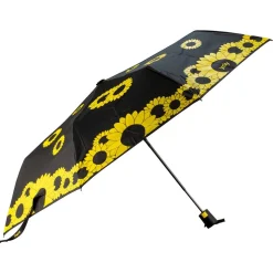 Ombrello pieghevole automatico Ydry Sunflowers Giallo