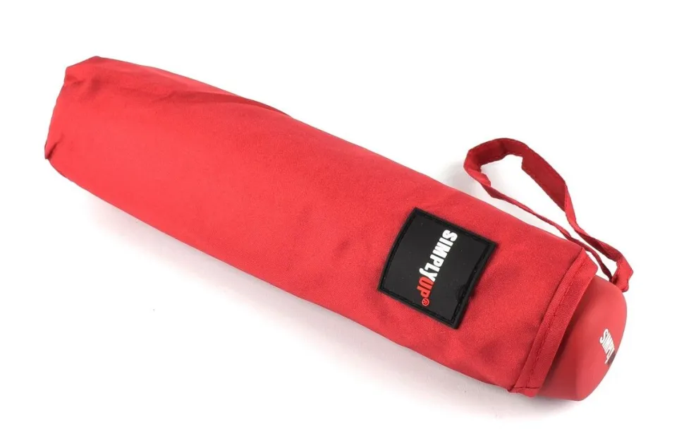 Ombrello pieghevole manuale SIMPLYUP 5000W Rosso