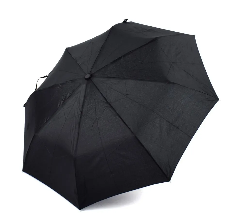 Ombrello pieghevole manuale SIMPLYUP 5000W Nero