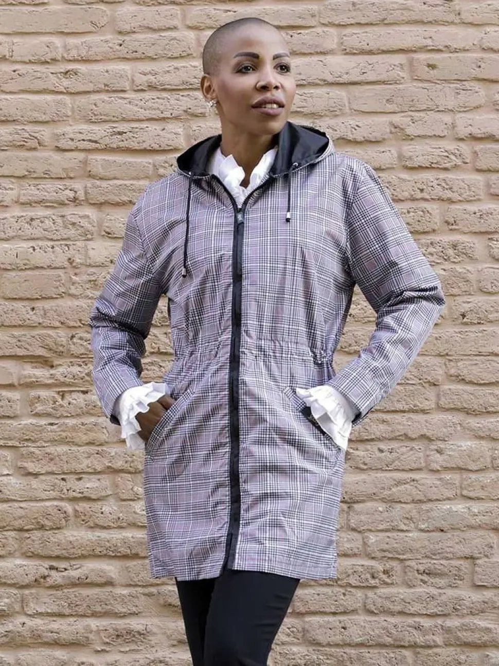 Parka Impermeabile Y-dry Y-Parka Principe di Galles