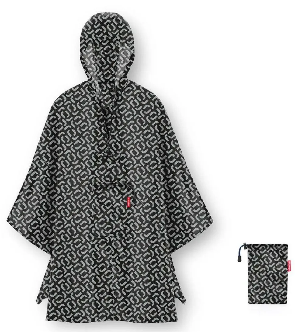 Poncho antipioggia Reisenthel mini maxi Signature Black