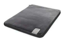 Portablocco in pelle Acciaio 8391 Nero