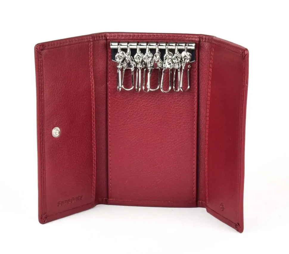 Portachiavi 8 ganci Samsonite Attack 2 SLG Bordeaux
