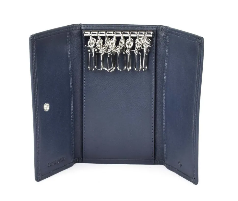Portachiavi 8 ganci Samsonite Attack 2 SLG Blu