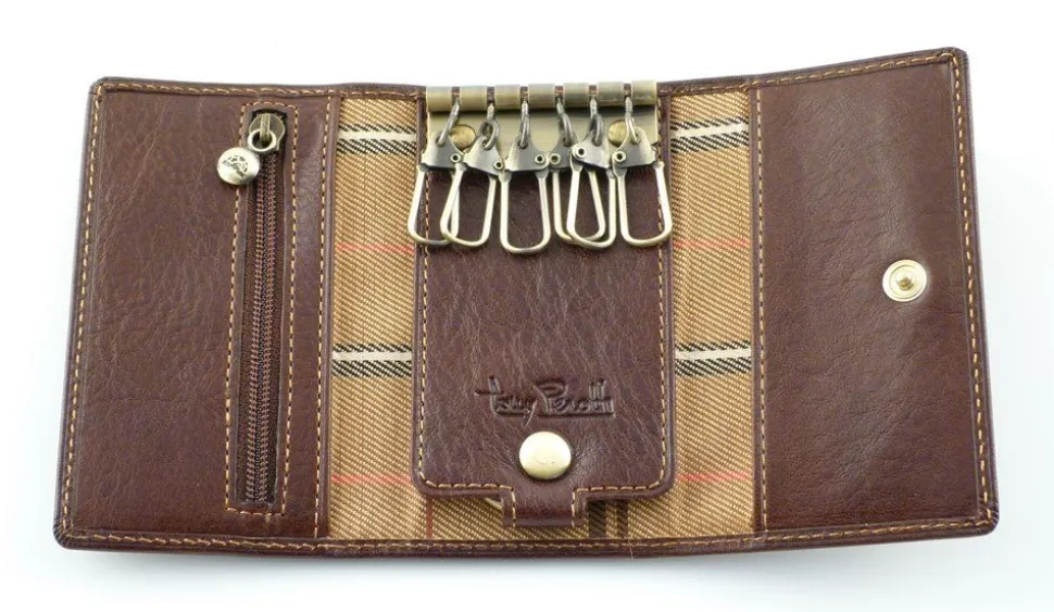 Portachiavi in cuoio Tony Perotti art 1117 moro