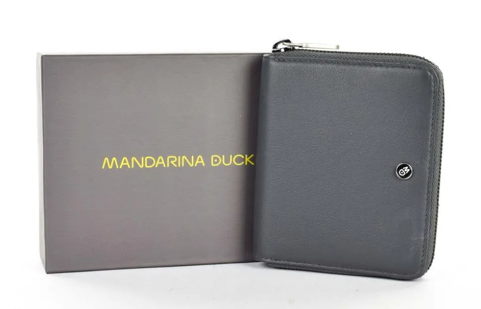 Portafoglio con zip Mandarina Duck Downtown JRP13 Iron Gate