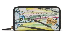 Portafoglio donna Braccialini Cartoline Firenze