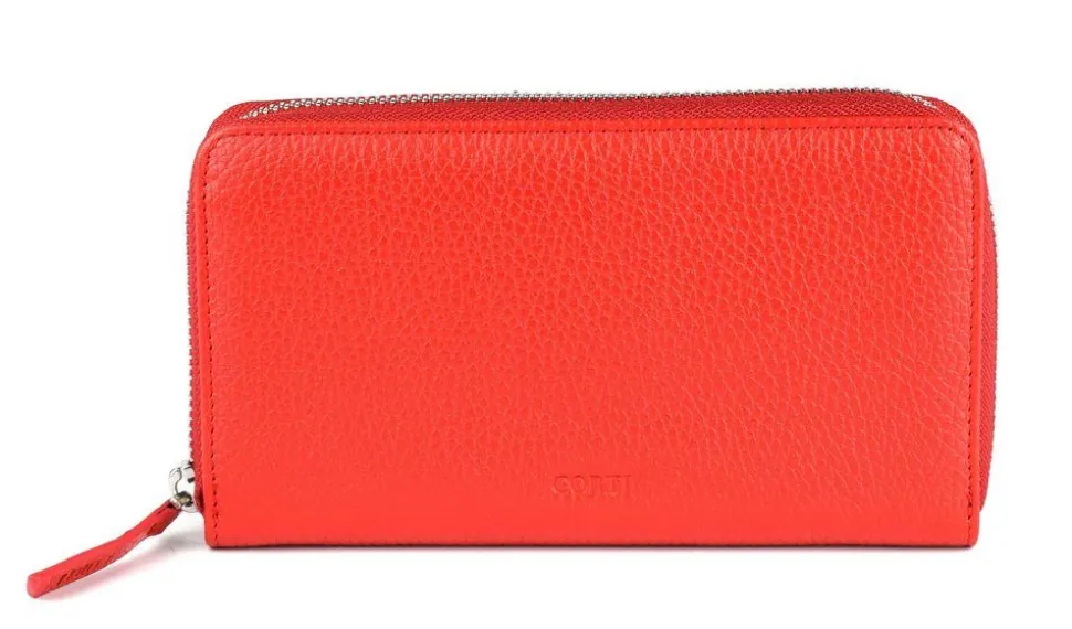 Portafoglio donna con zip Gianfranco Corti Alce 8878 Fragola