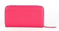 Portafoglio donna con zip Gianfranco Corti Alce 8878 Ciclamino