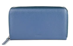 Portafoglio donna con zip Gianfranco Corti Alce 8878 Jeans