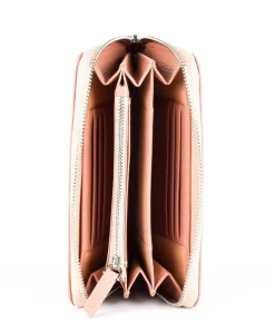 Portafoglio donna con zip Gianfranco Corti Alce 8878 Confetto
