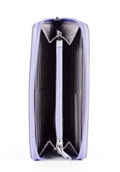 Portafoglio donna con zip Mandarina Duck MD20 MPN1 Evening Haze