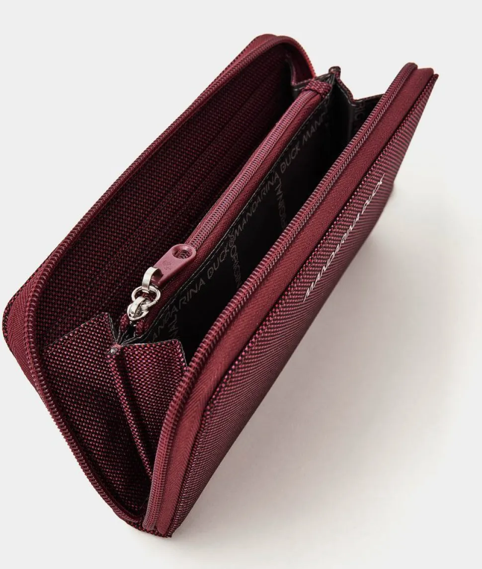 Portafoglio donna con zip Mandarina Duck MD20 MPN1 Vibrant Pink