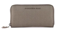 Portafoglio donna con zip Mandarina Duck MD20 MPN1 Taupe