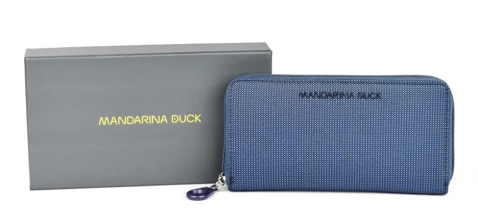 Portafoglio donna con zip Mandarina Duck MD20 MPN1 Atlantic Sea