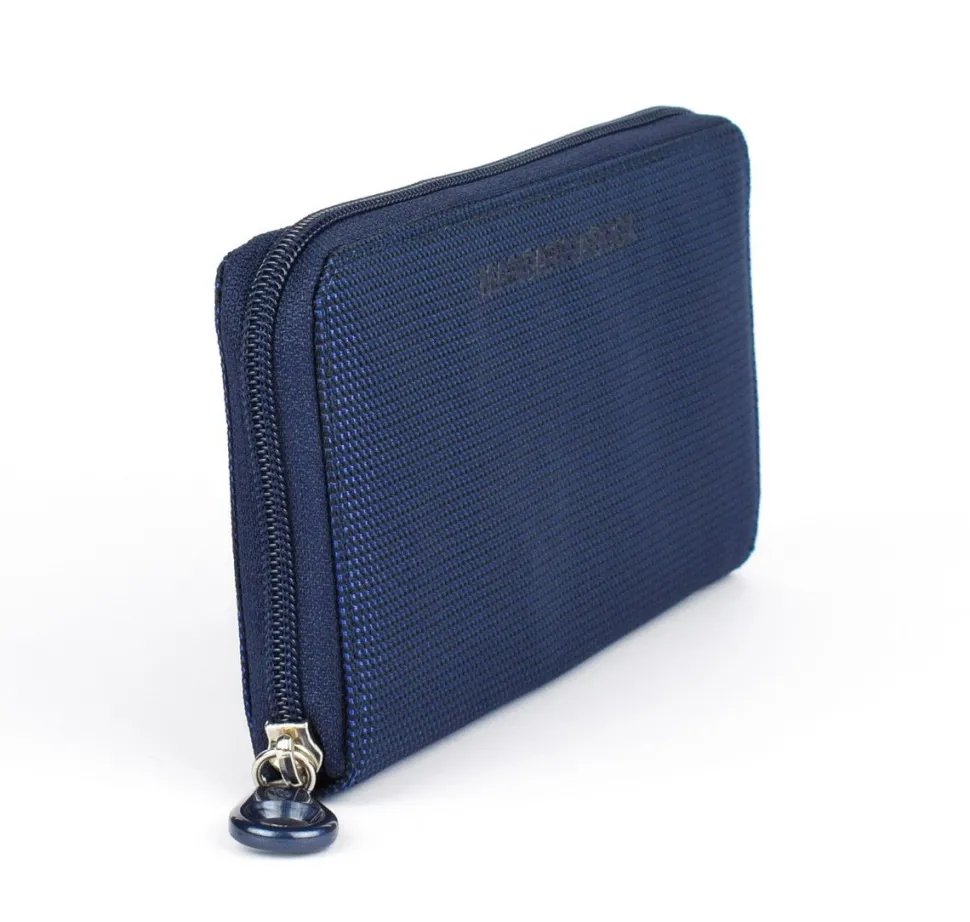 Portafoglio donna con zip Mandarina Duck MD20 MPN1 Dress Blue