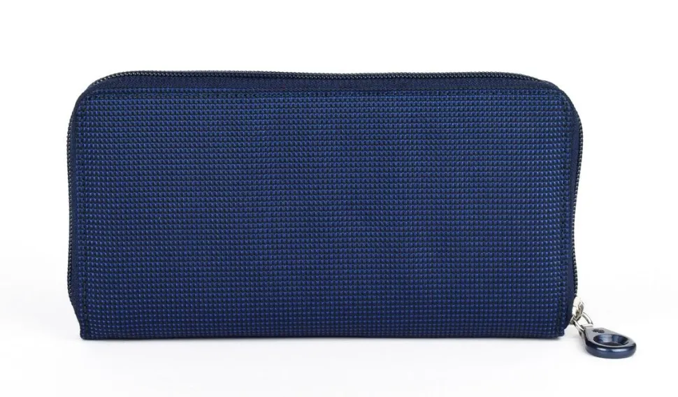 Portafoglio donna con zip Mandarina Duck MD20 MPN1 Dress Blue