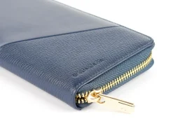 Portafoglio donna con zip Roncato Milano 620 Navy