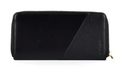 Portafoglio donna con zip Roncato Milano 620 Nero