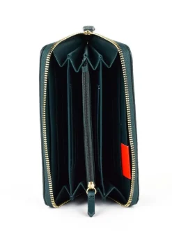 Portafoglio donna con zip Valentino Bags Brixton 155 Ottanio
