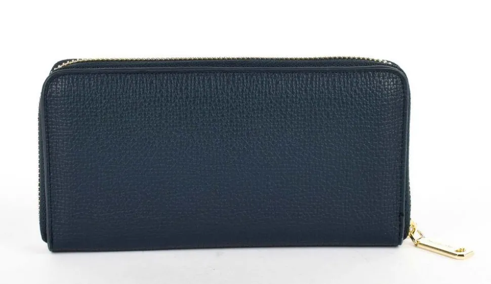 Portafoglio donna con zip Valentino Bags Stereo RE Blu
