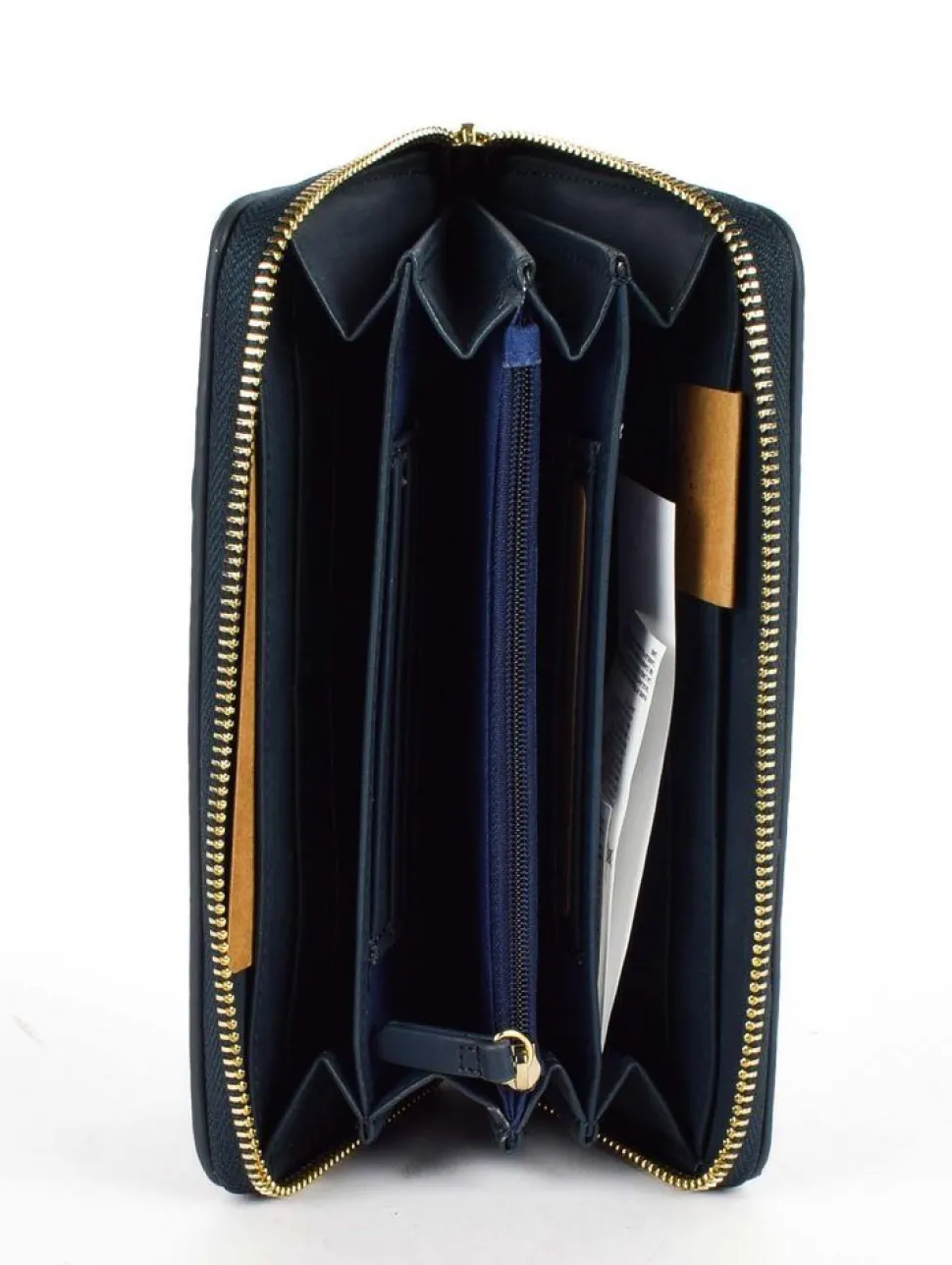 Portafoglio donna con zip Valentino Bags Stereo RE Blu