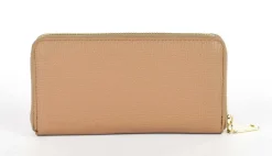 Portafoglio donna con zip Valentino Bags Stereo RE Beige