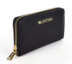 Portafoglio donna con zip Valentino Bags Stereo RE Nero