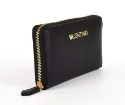 Portafoglio donna con zip Valentino Bags Brixton 155 Nero
